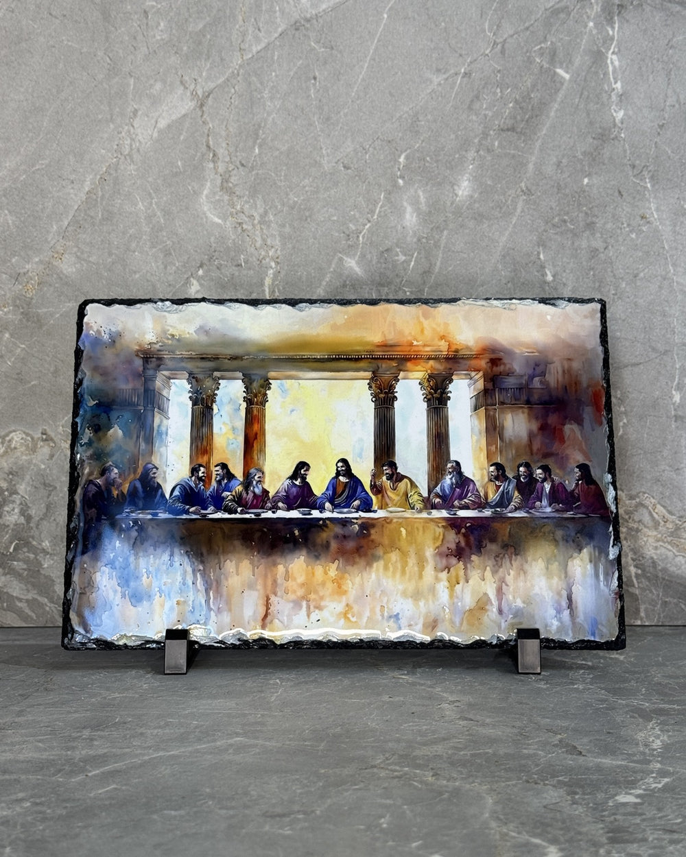 The Last Supper on slate by Bespoke & Co