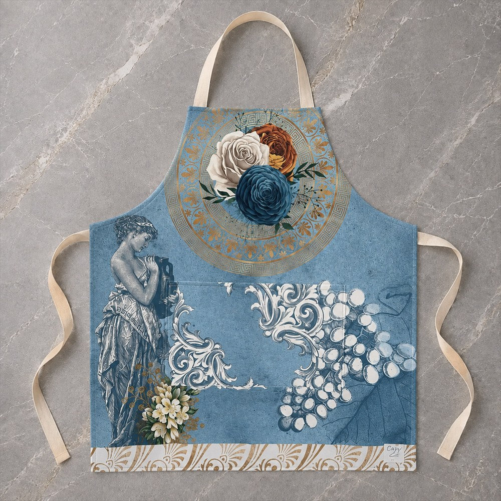 Baroque Bloom Apron