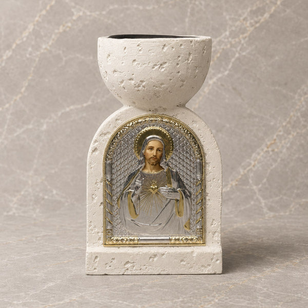Jesus Sacred Heart Incense Burner