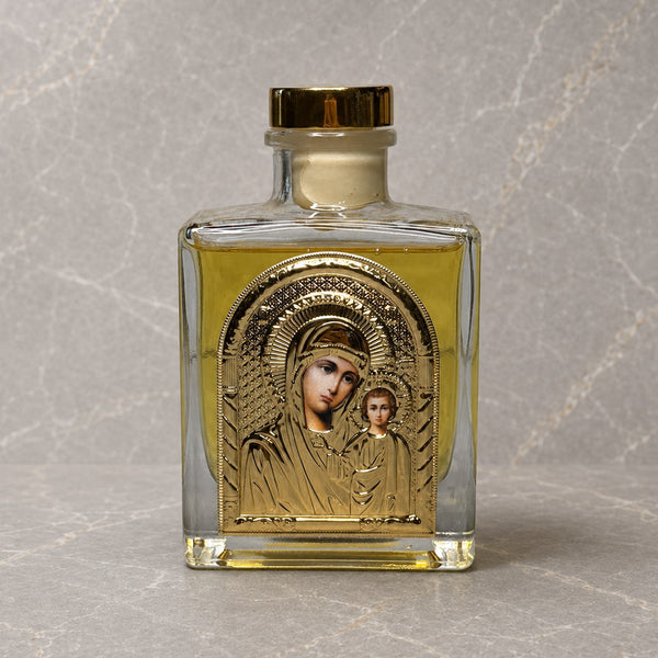 Frankincense Room Diffuser Mother Mary and Jesus Catholic Icon