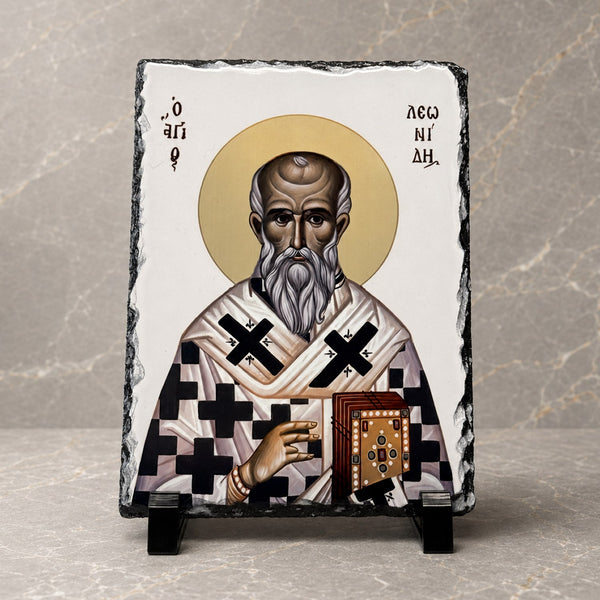 Saint Leonidas Slate Icon