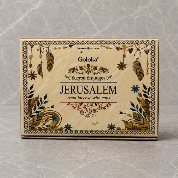Jerusalem Resin Incense Cup