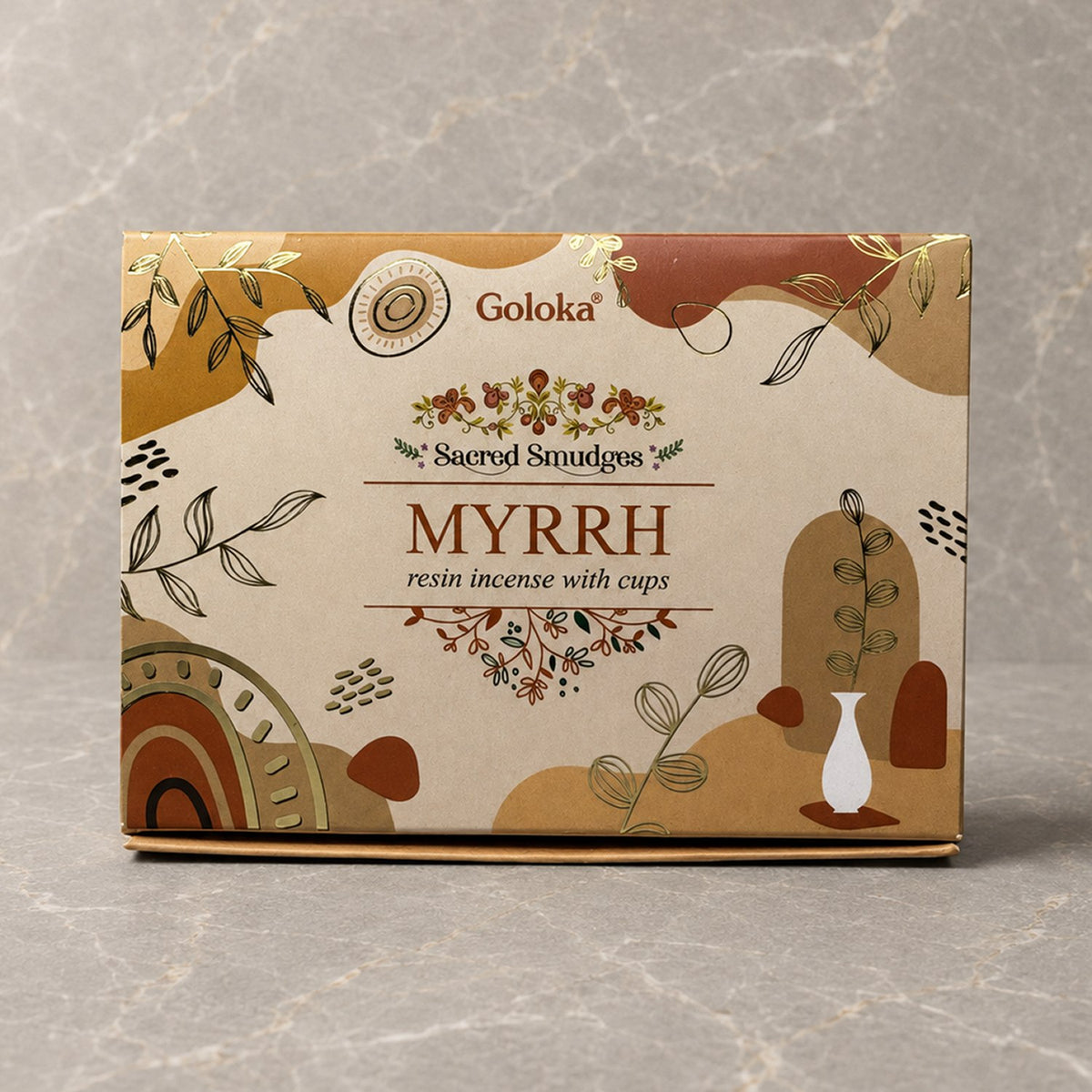 Myrrh Resin Incense Cups