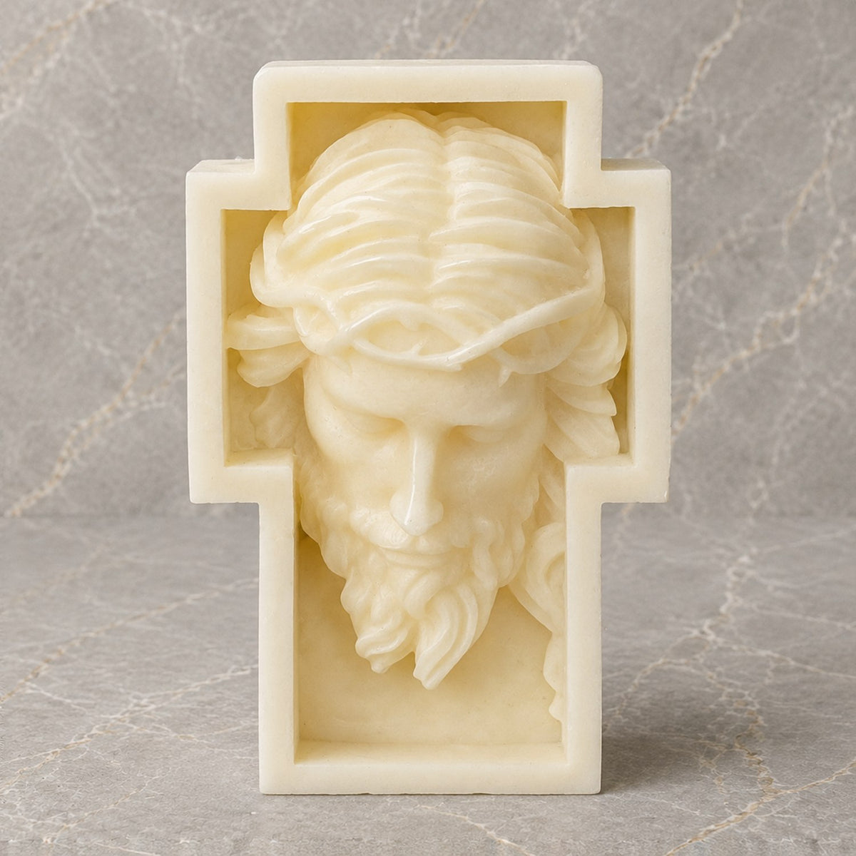 Jesus Crown of Thorns Faith Candle