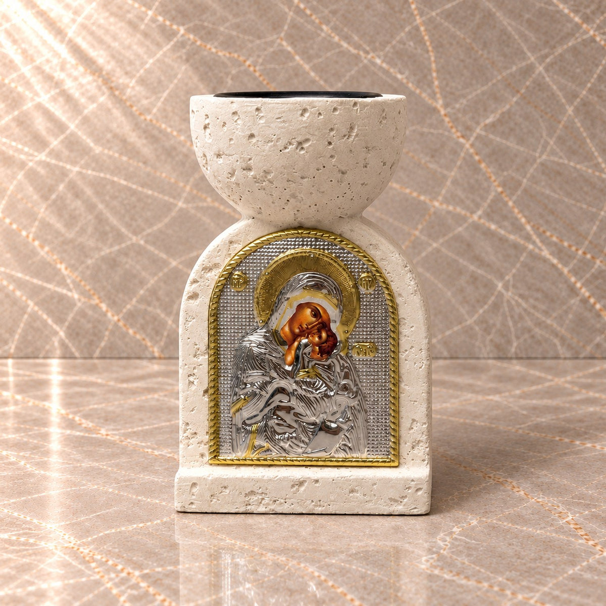 Mother Mary Orthodox Incense Burner