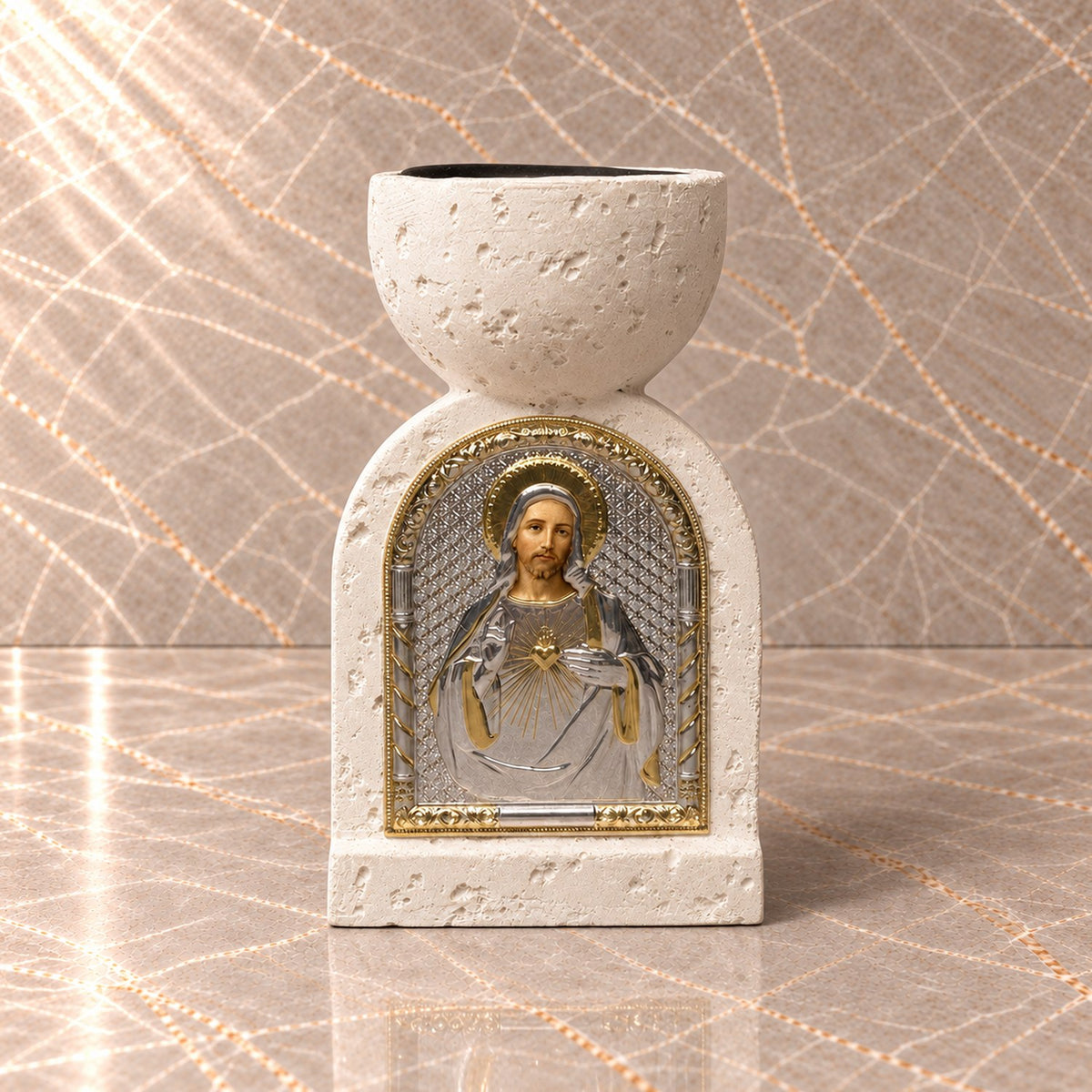 Jesus Sacred Heart Incense Burner