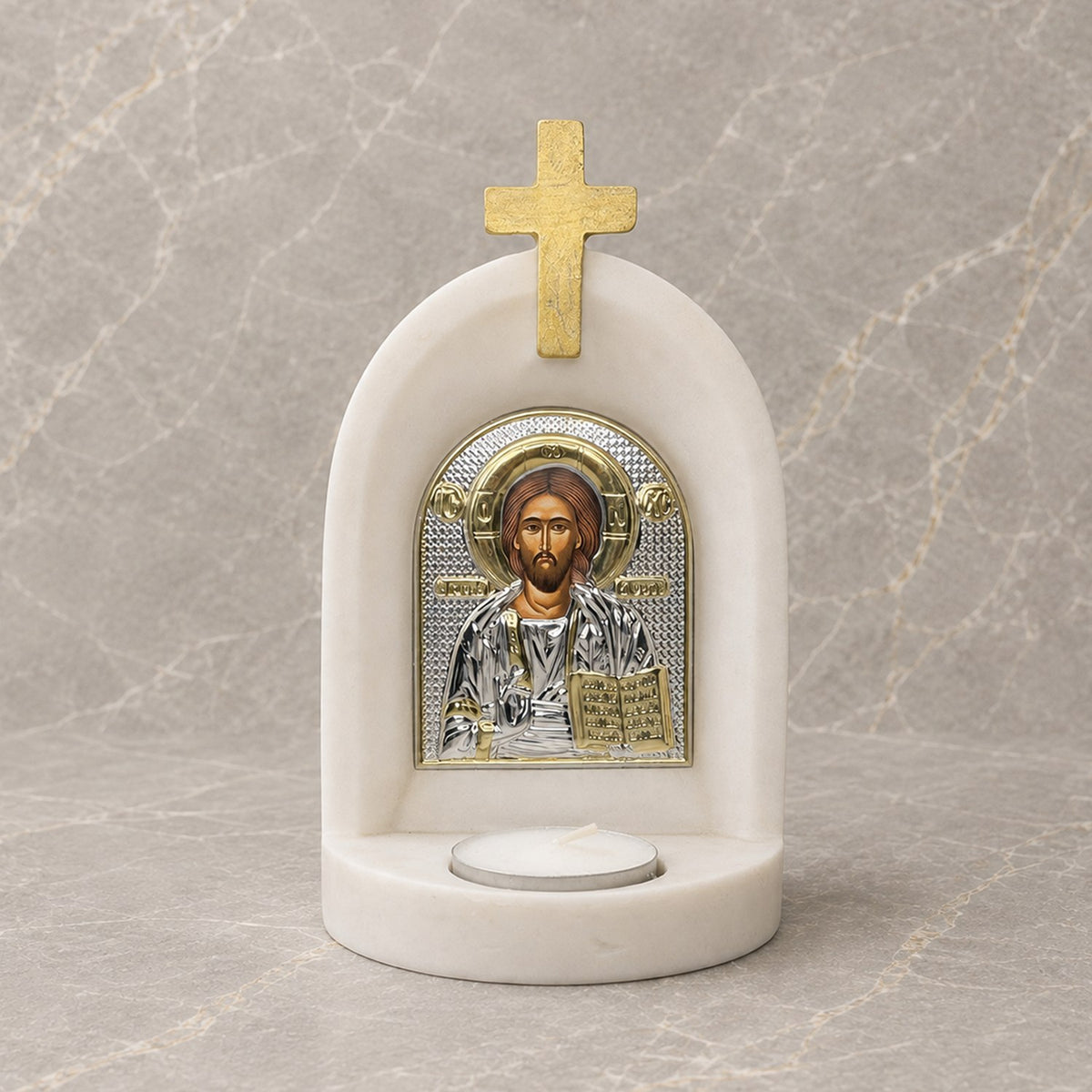 Jesus Orthodox Candle Altar