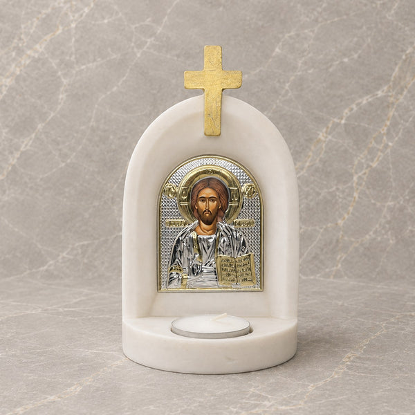 Jesus Orthodox Candle Altar