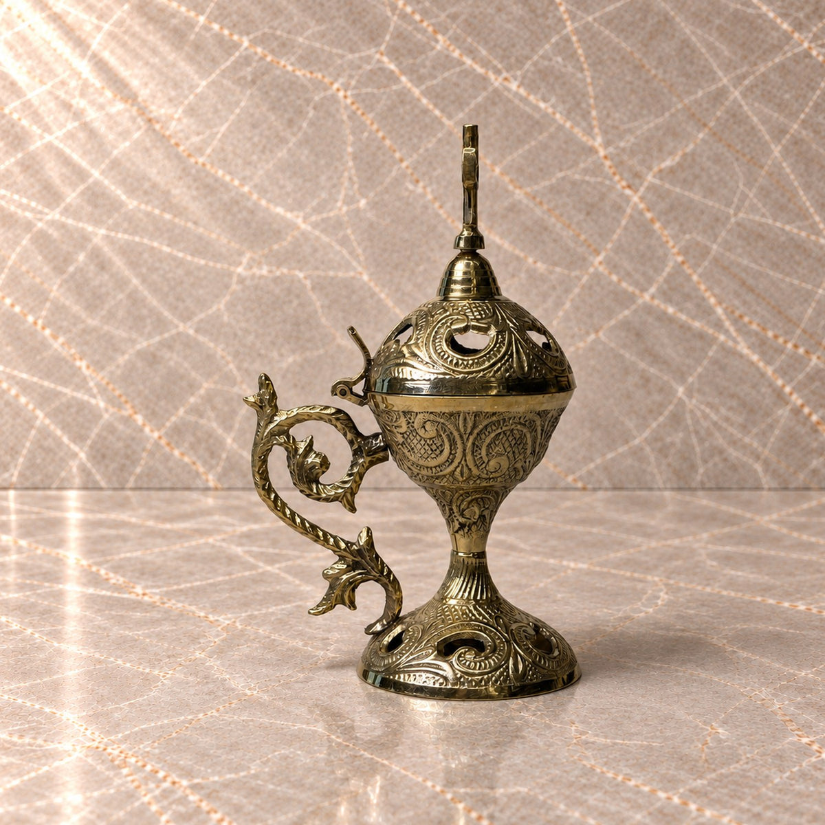 Ornate Brass Censer
