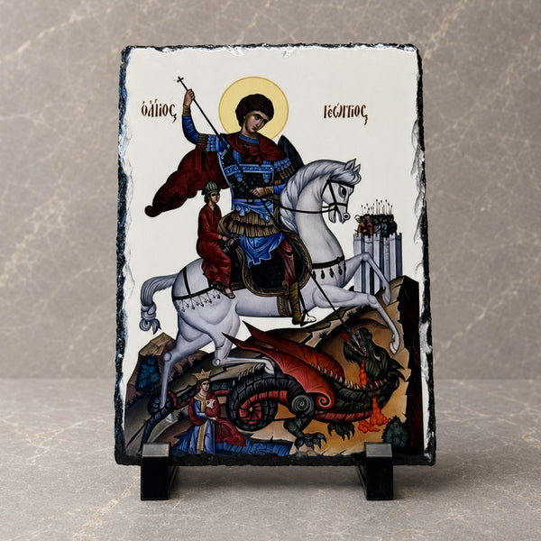 Saint George Slate Icon