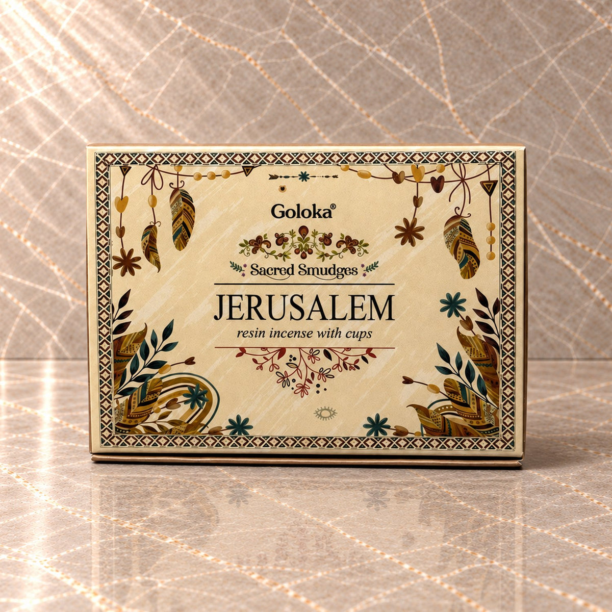 Jerusalem Resin Incense Cup