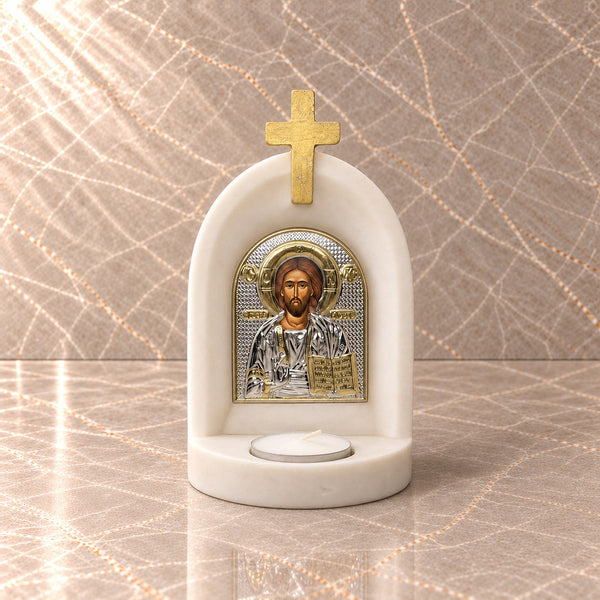 Jesus Orthodox Candle Altar