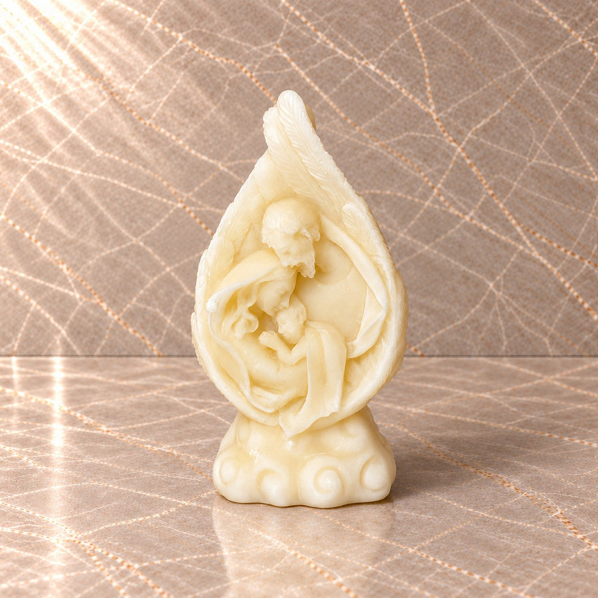 Holy Family Faith Candle
