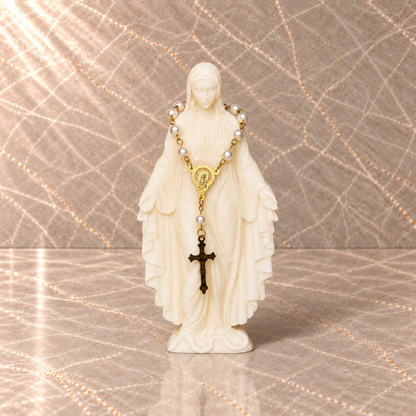 Mother Mary Faith Candle