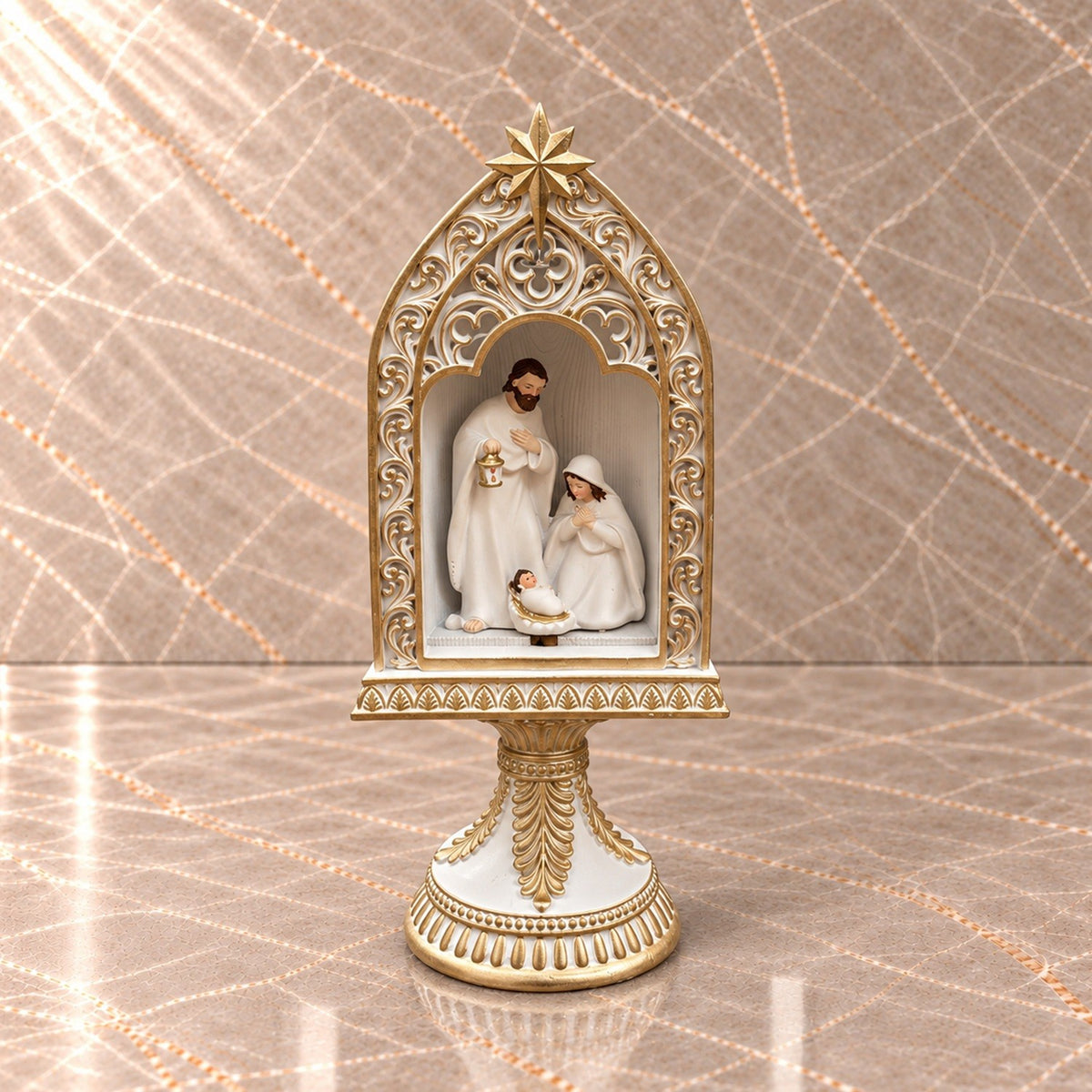 Holy Family Pedestal Shrine
