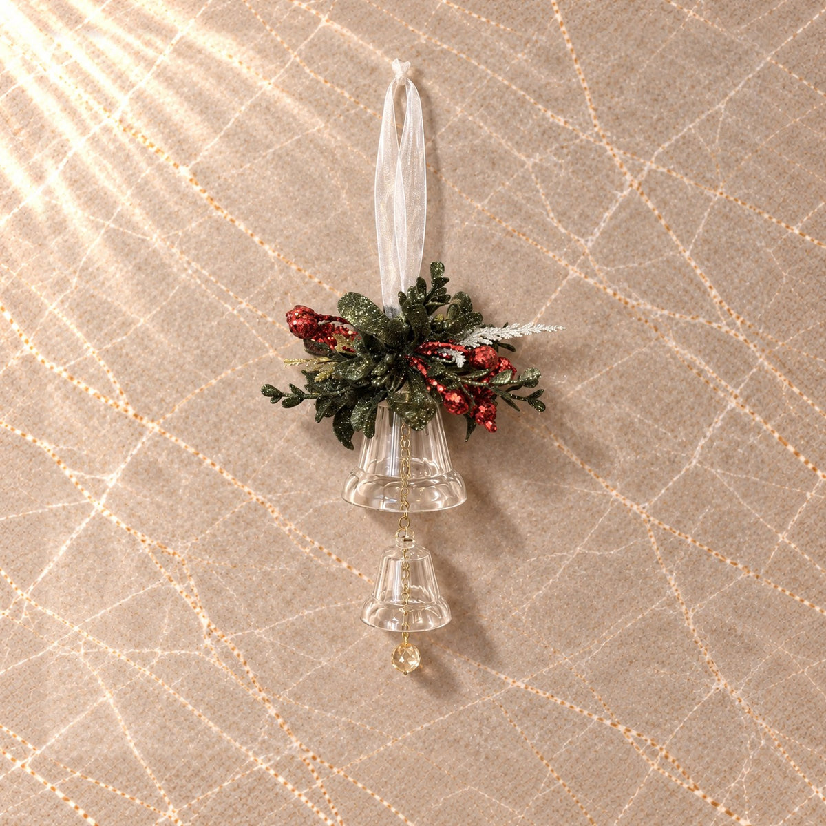 Crystal Double Bell Hanging
